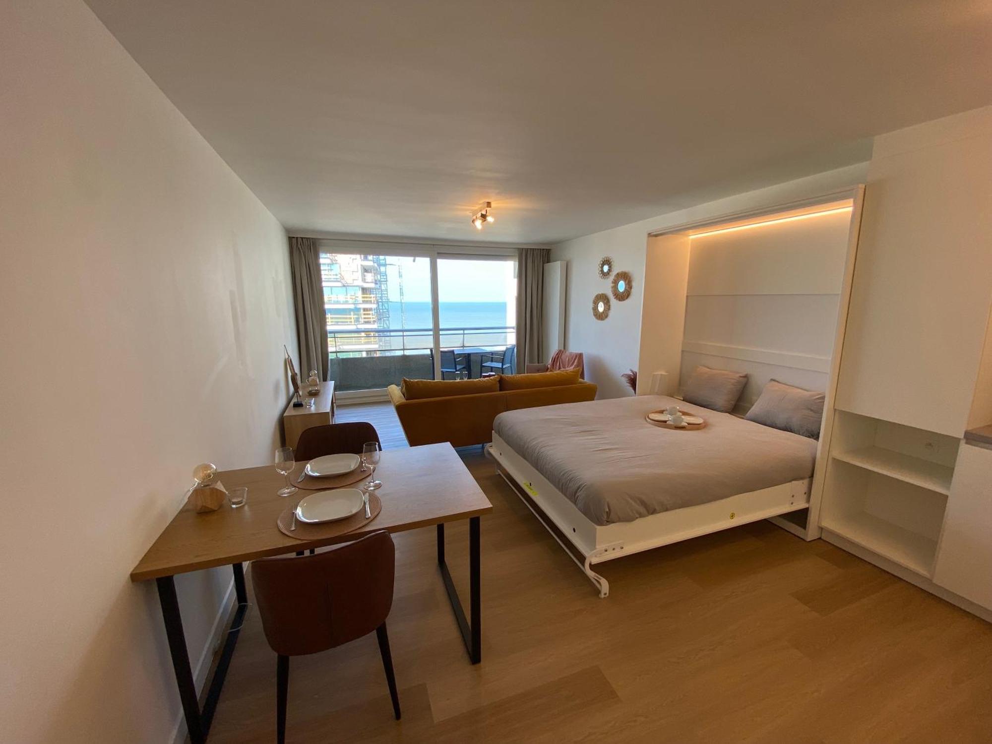 Sky Sea View Studio Ostende Kültér fotó